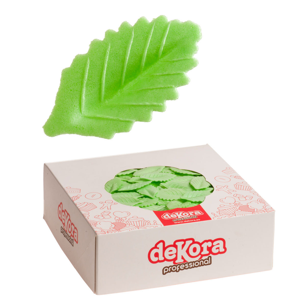 1000 HOJA OBLEA VERDE CLARO 4,5CM