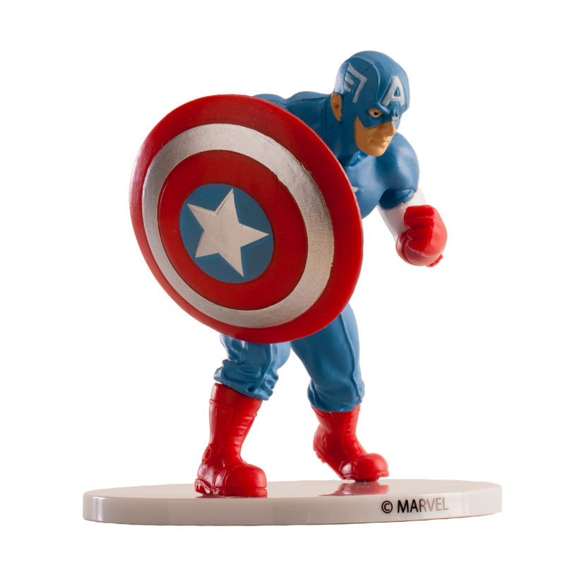 SET PVC CAPITAN AMERICA AVENGERS 8,5CM