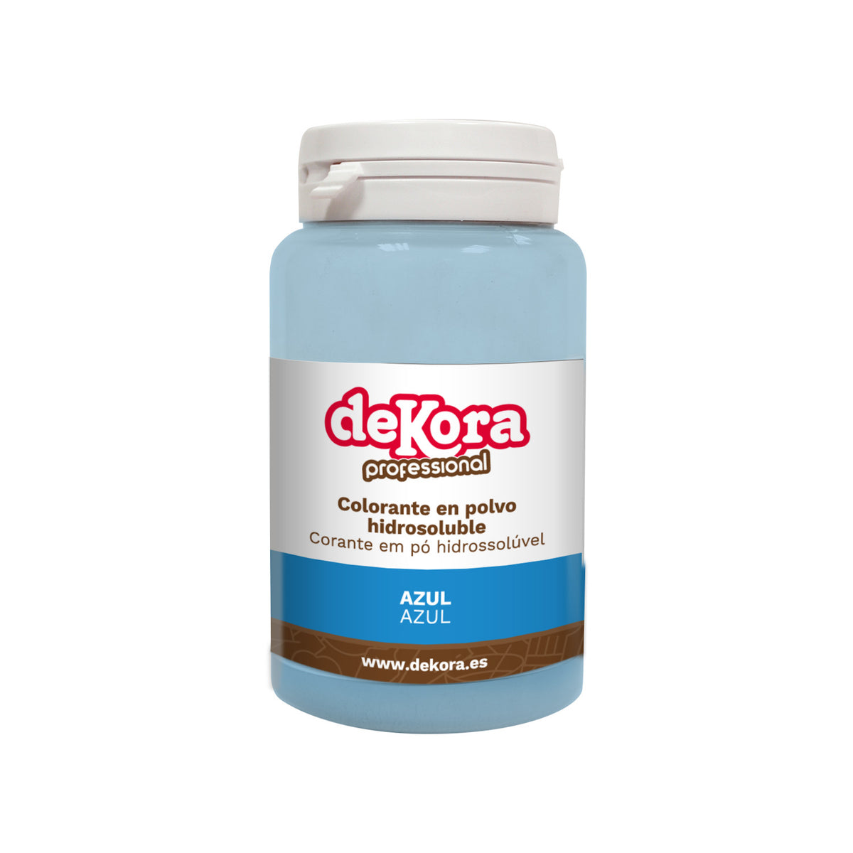 COLORANTE EN POLVO HIDROSOLUBLE AZUL 25G AZF