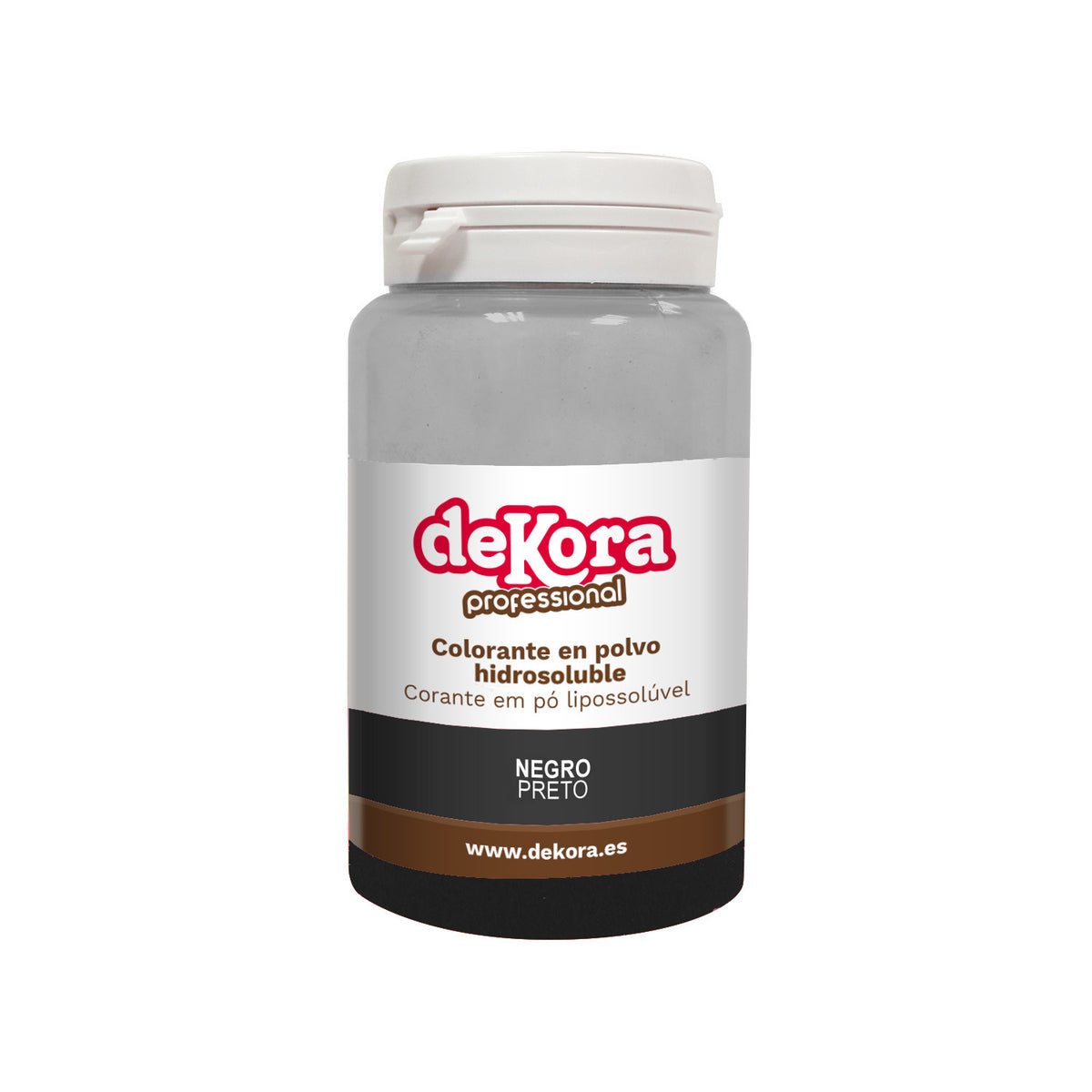 COLORANTE EN POLVO HIDROSOLUBLE NEGRO 25G