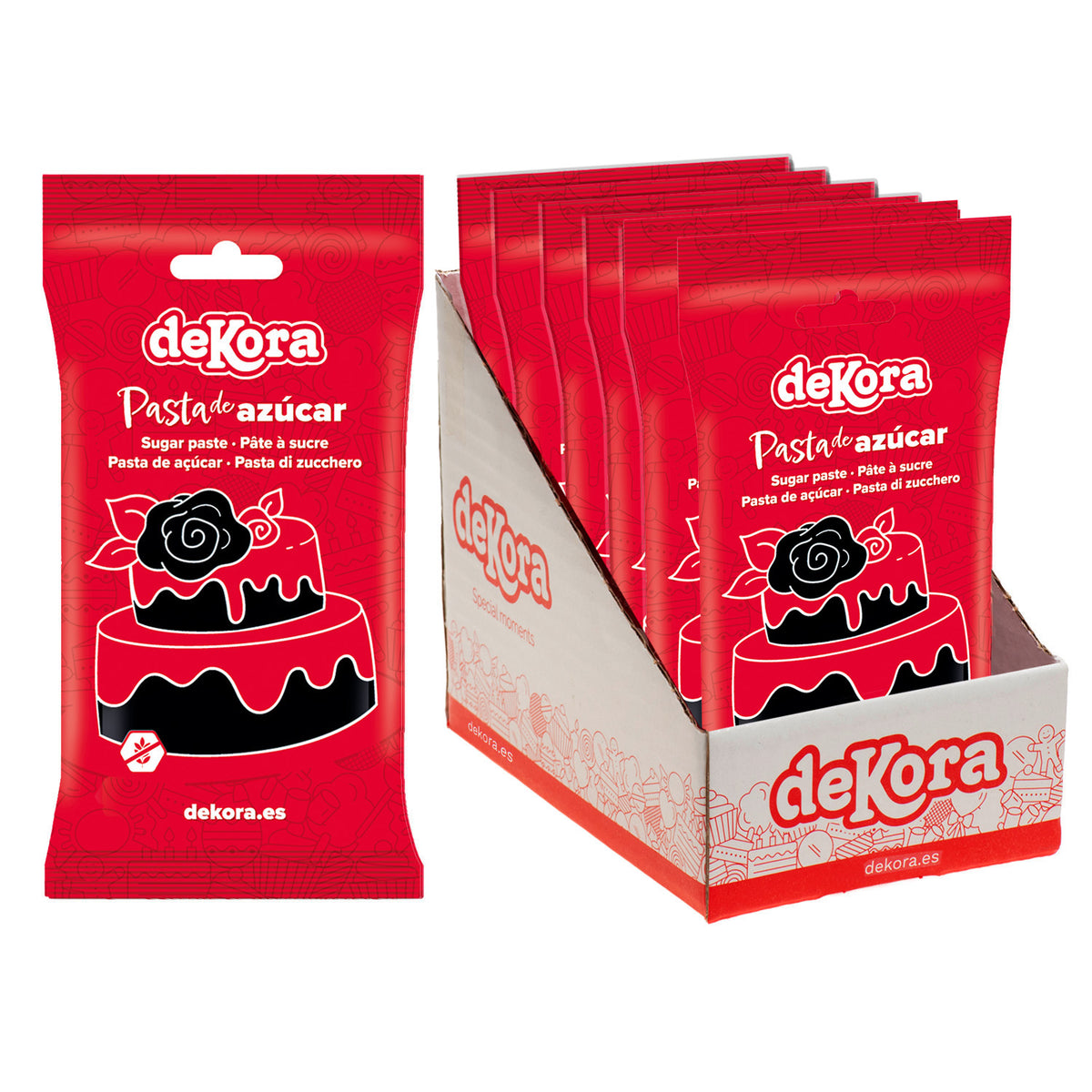 FONDANT NEGRO ABSOLUTO 250GR
