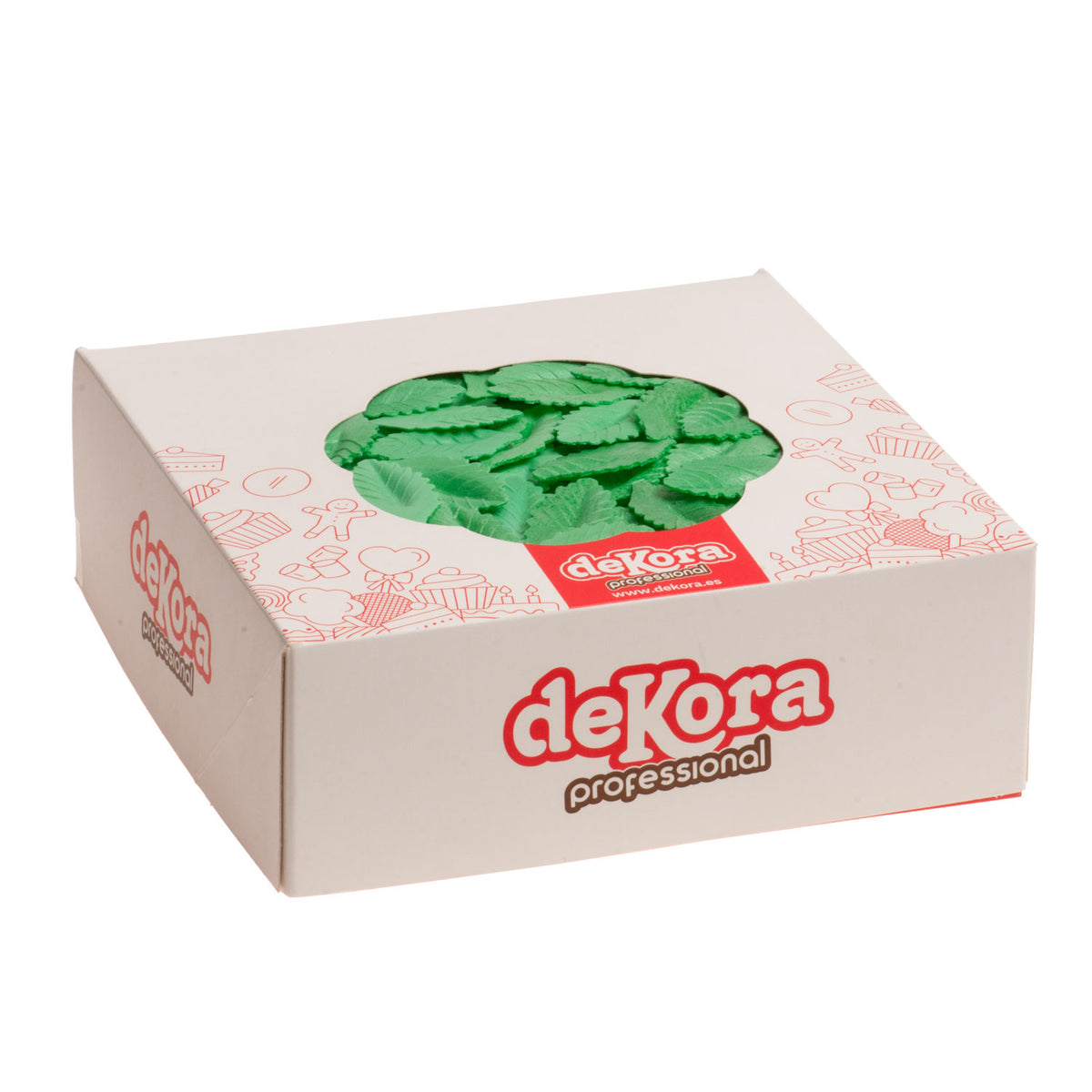1000 HOJA OBLEA VERDE OSCURO 4,5CM