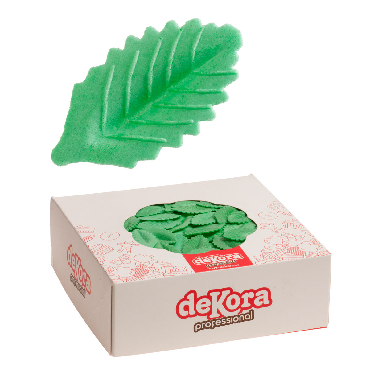 1000 HOJA OBLEA VERDE OSCURO 4,5CM