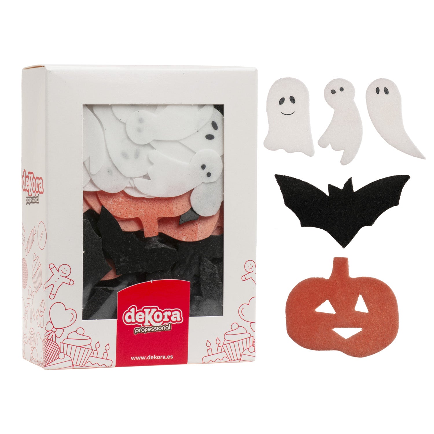 DECORACIÓN OBLEA SURTIDO HALLOWEEN 4-5CM