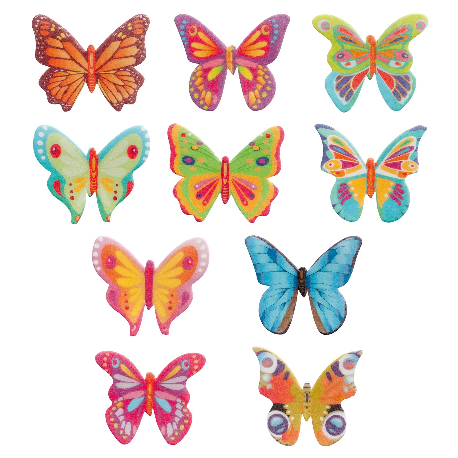SURTIDO MARIPOSAS DE OBLEA 4CM