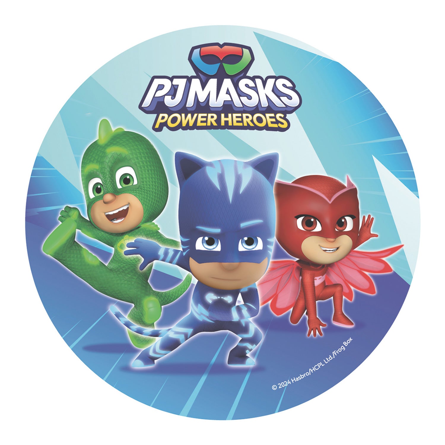 DISCO OBLEA TARTA PJ MASKS 20CM