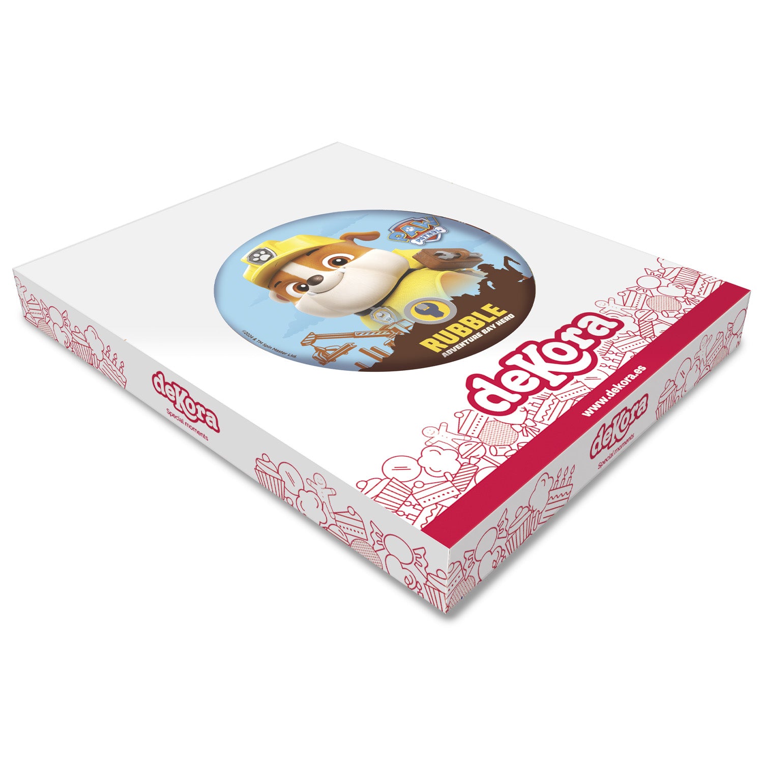DISCO OBLEA TARTA RUBBLE 20CM