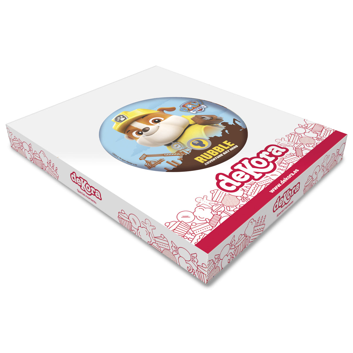DISCO OBLEA TARTA RUBBLE 20CM