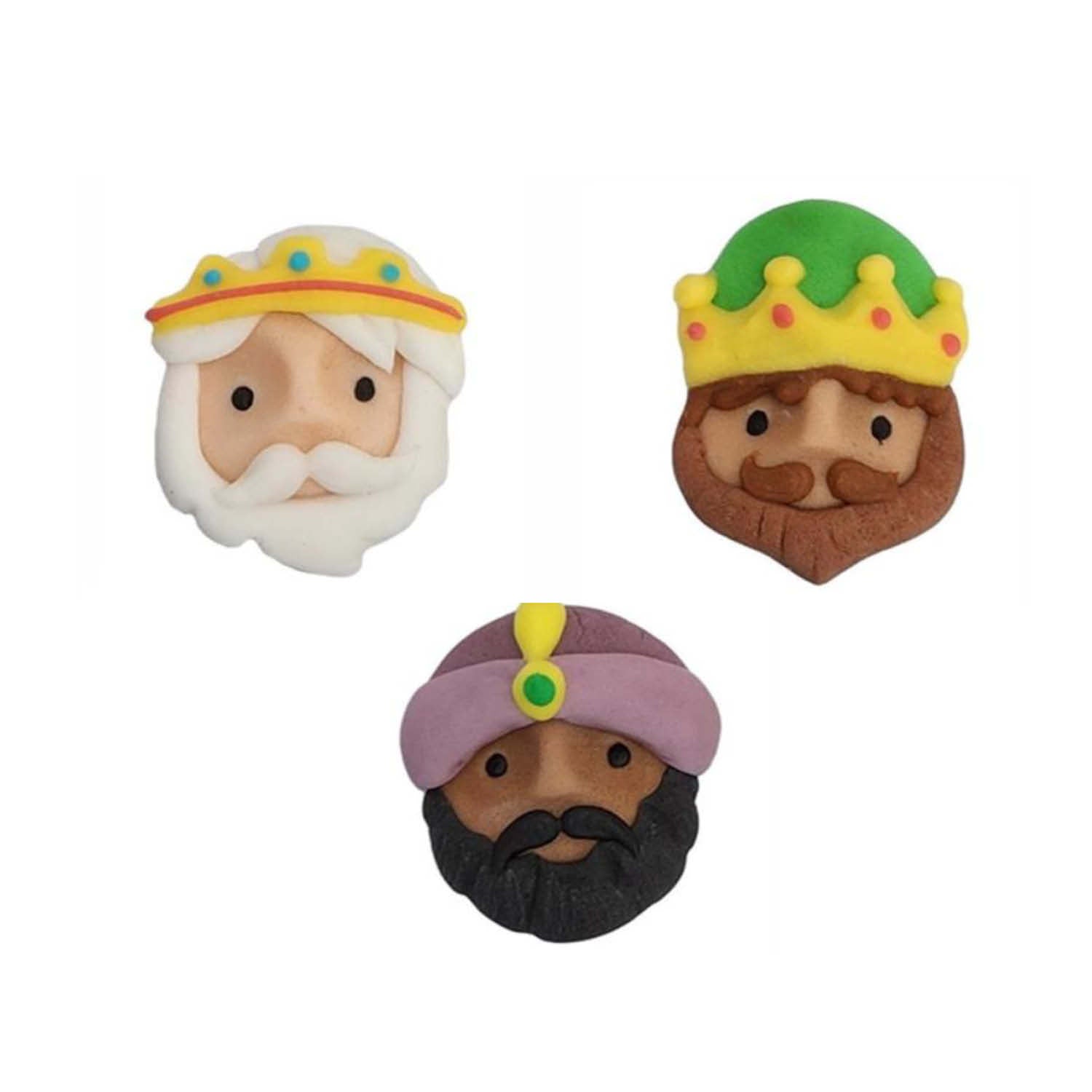 DECORACIÓN DE AZÚCAR REYES MAGOS
