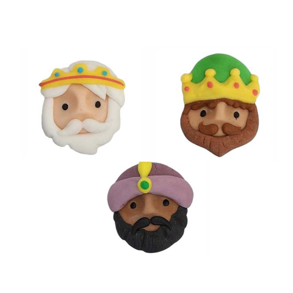 DECORACIÓN DE AZÚCAR REYES MAGOS