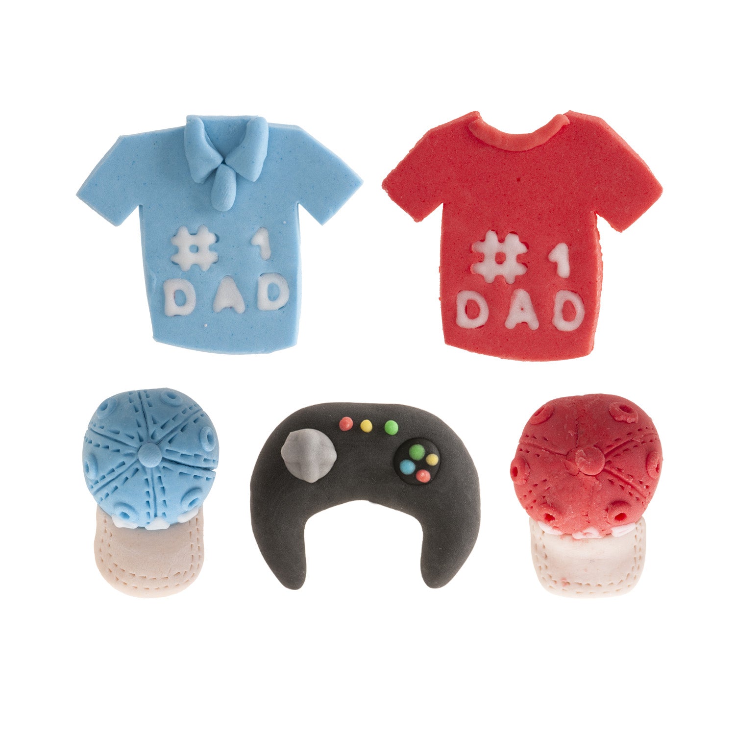 DECORACION AZUCAR 2D YOUNG DAD 5 DISEÑOS
