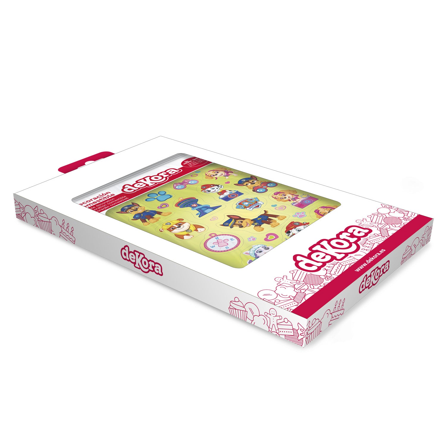 DECORACION COMESTIBLE RECORTABLE PATRULLA CANINA ZERO A5
