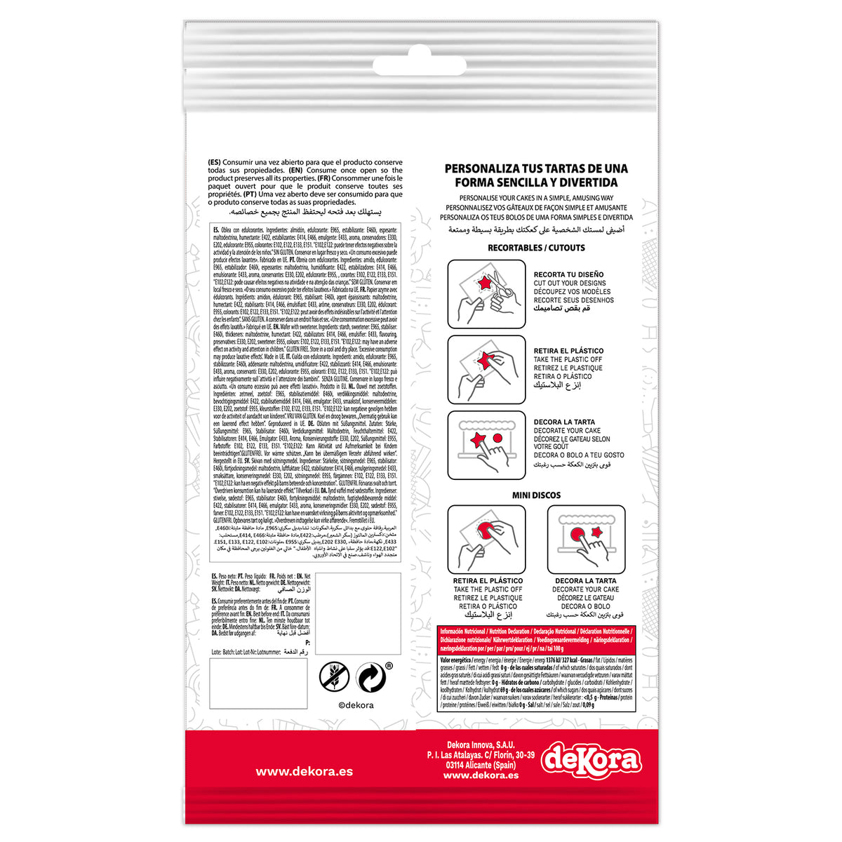 MINI DISCOS COMESTIBLES PATRULLA CANINA Ø 3,4CM ZERO A5
