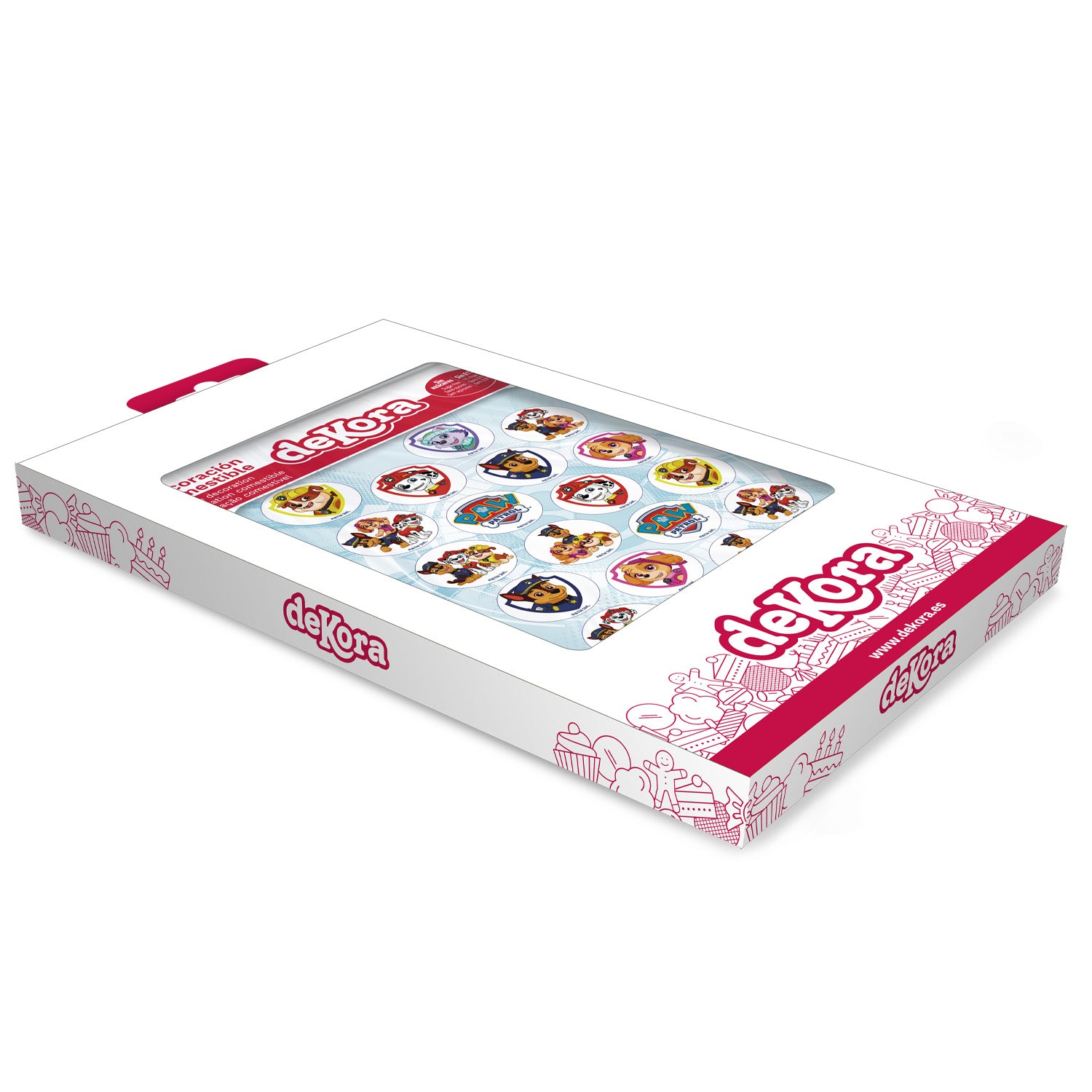 MINI DISCOS COMESTIBLES PATRULLA CANINA Ø 3,4CM ZERO A5
