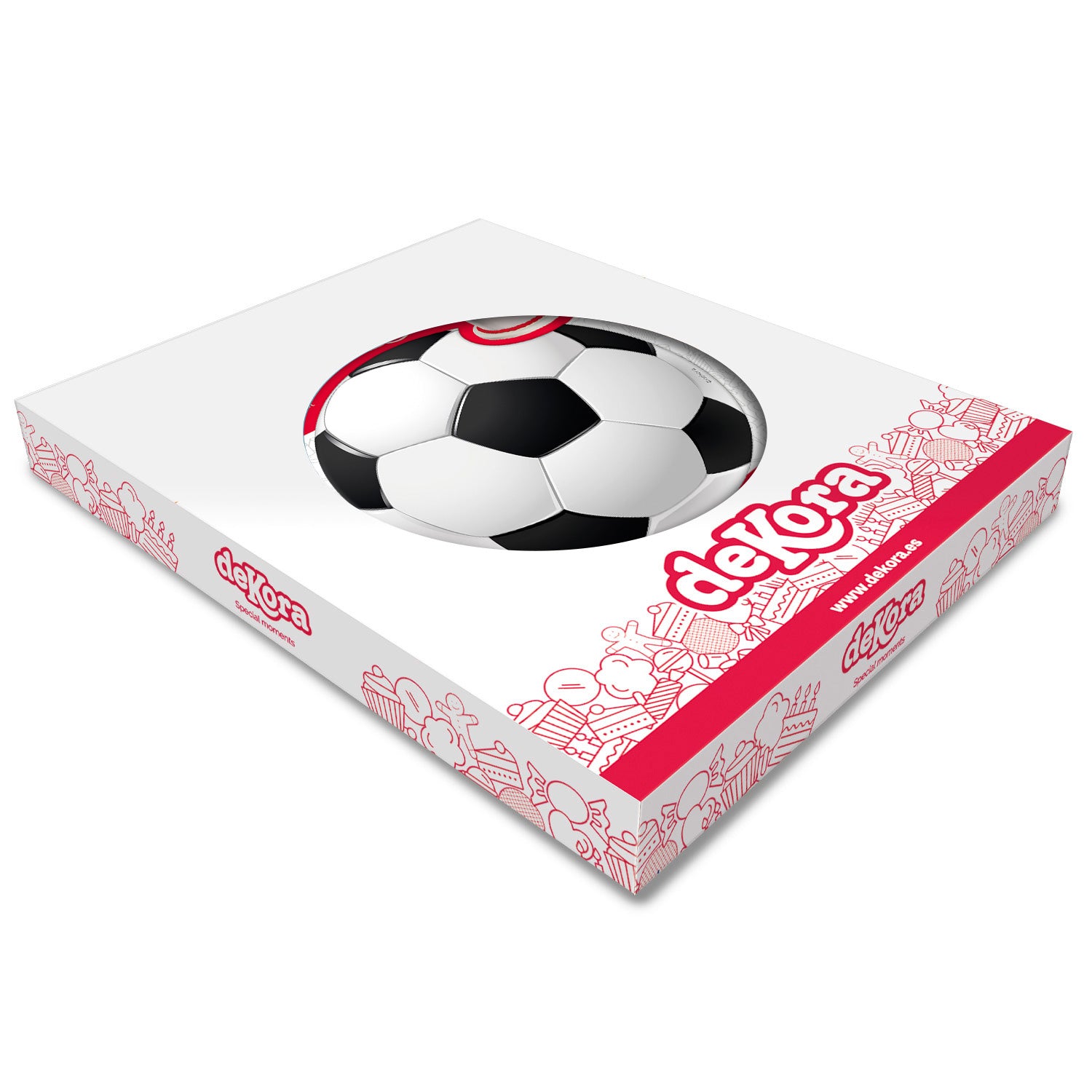 DISCO COMESTIBLE BALON FUTBOL 15,5CM