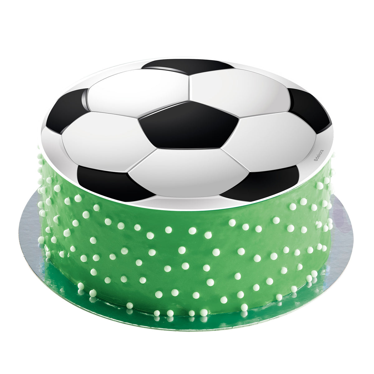 DISCO COMESTIBLE BALON FUTBOL 15,5CM