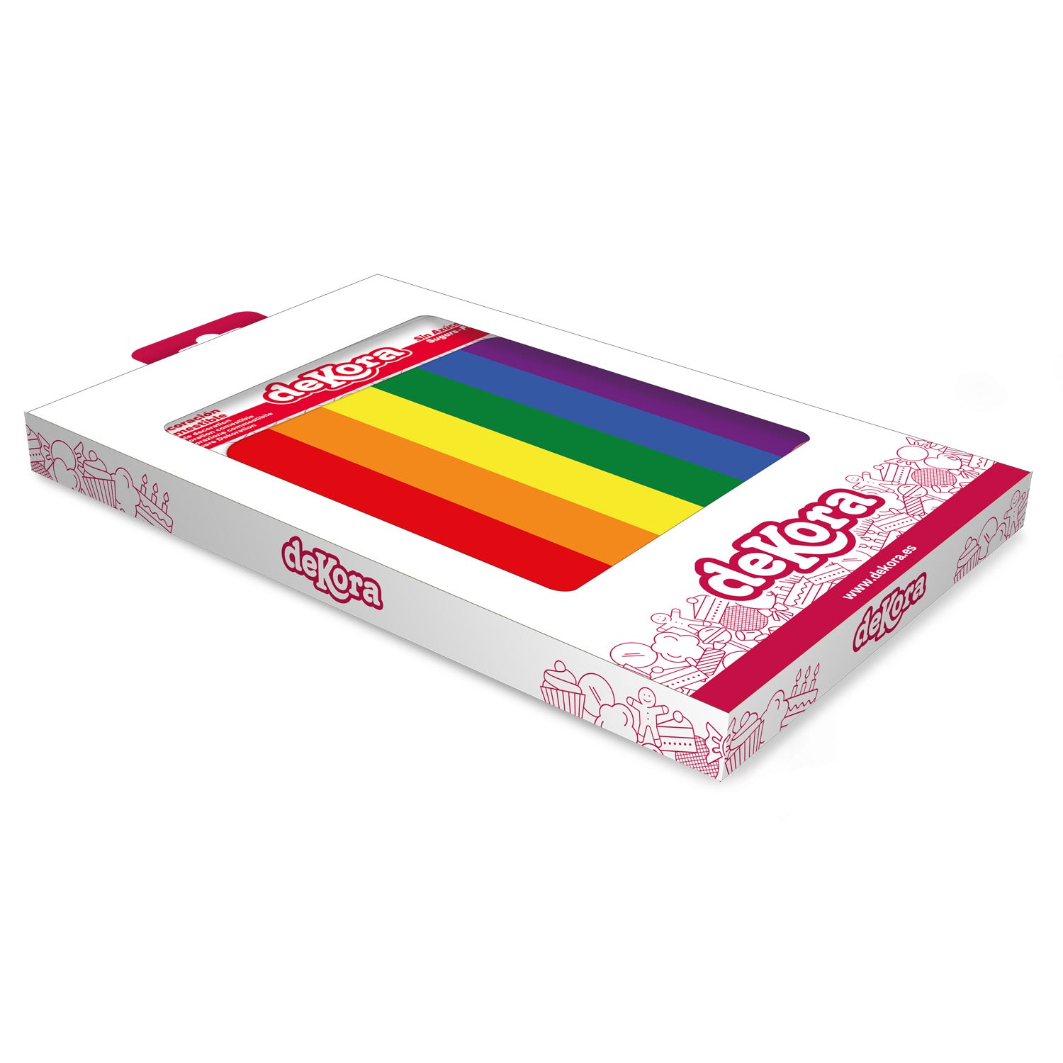 LAMINA COMESTIBLE TARTA LGTBI 14,8X21CM A5