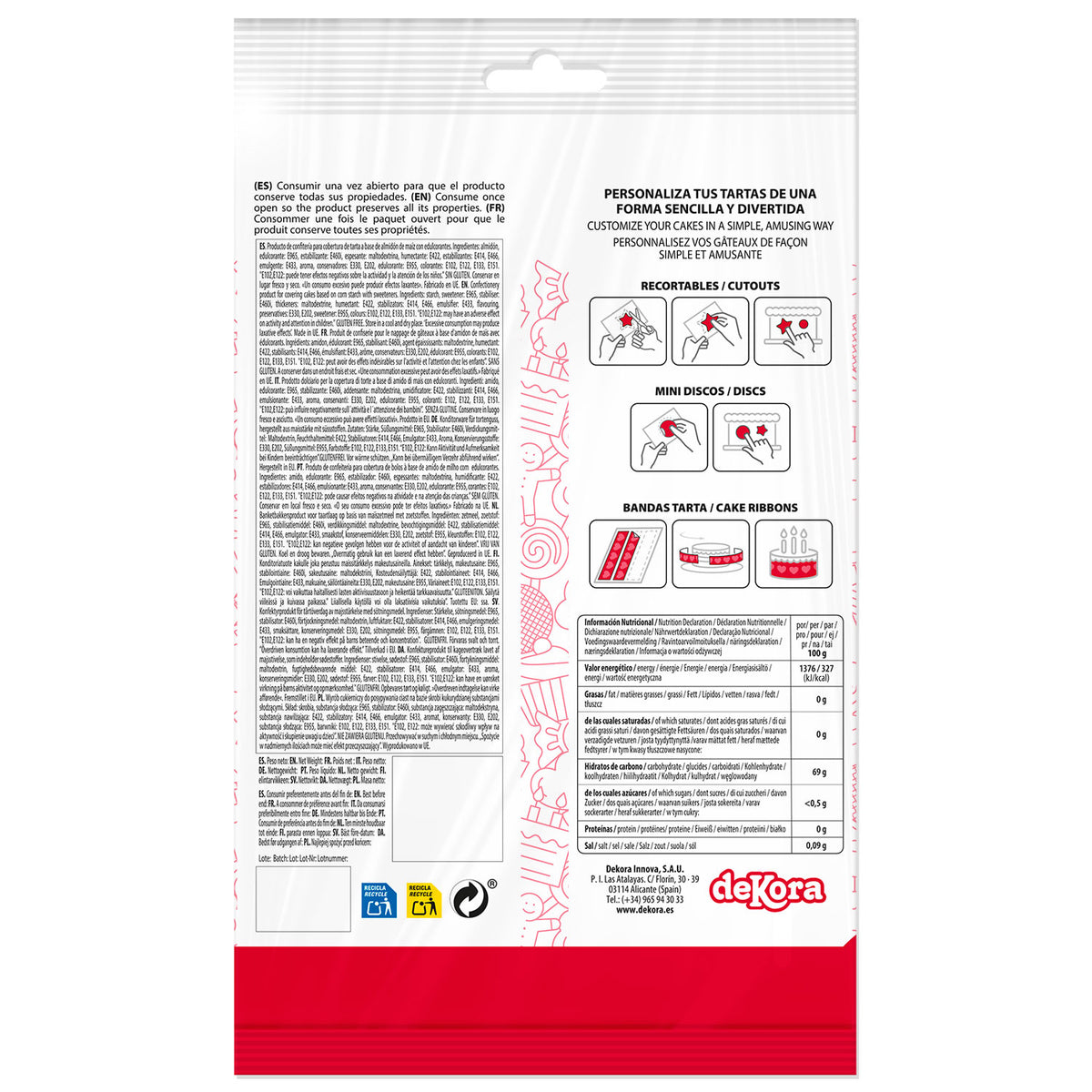 RIBBONS LAMINA COMESTIBLE FUTBOL A5 14,8X21CM