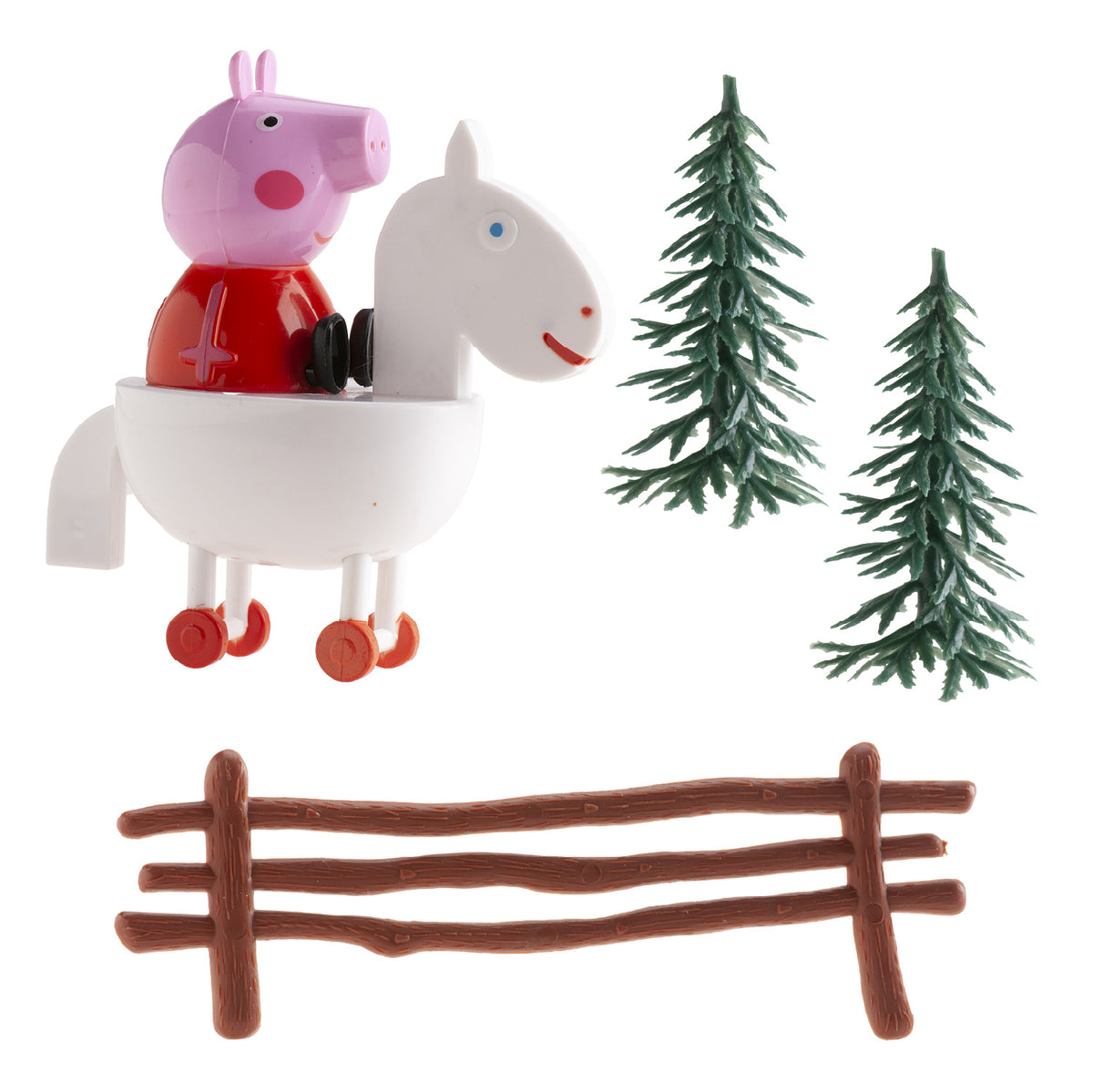 KIT PVC RETAIL PEPPA PIG PARA DECORAR TARTAS