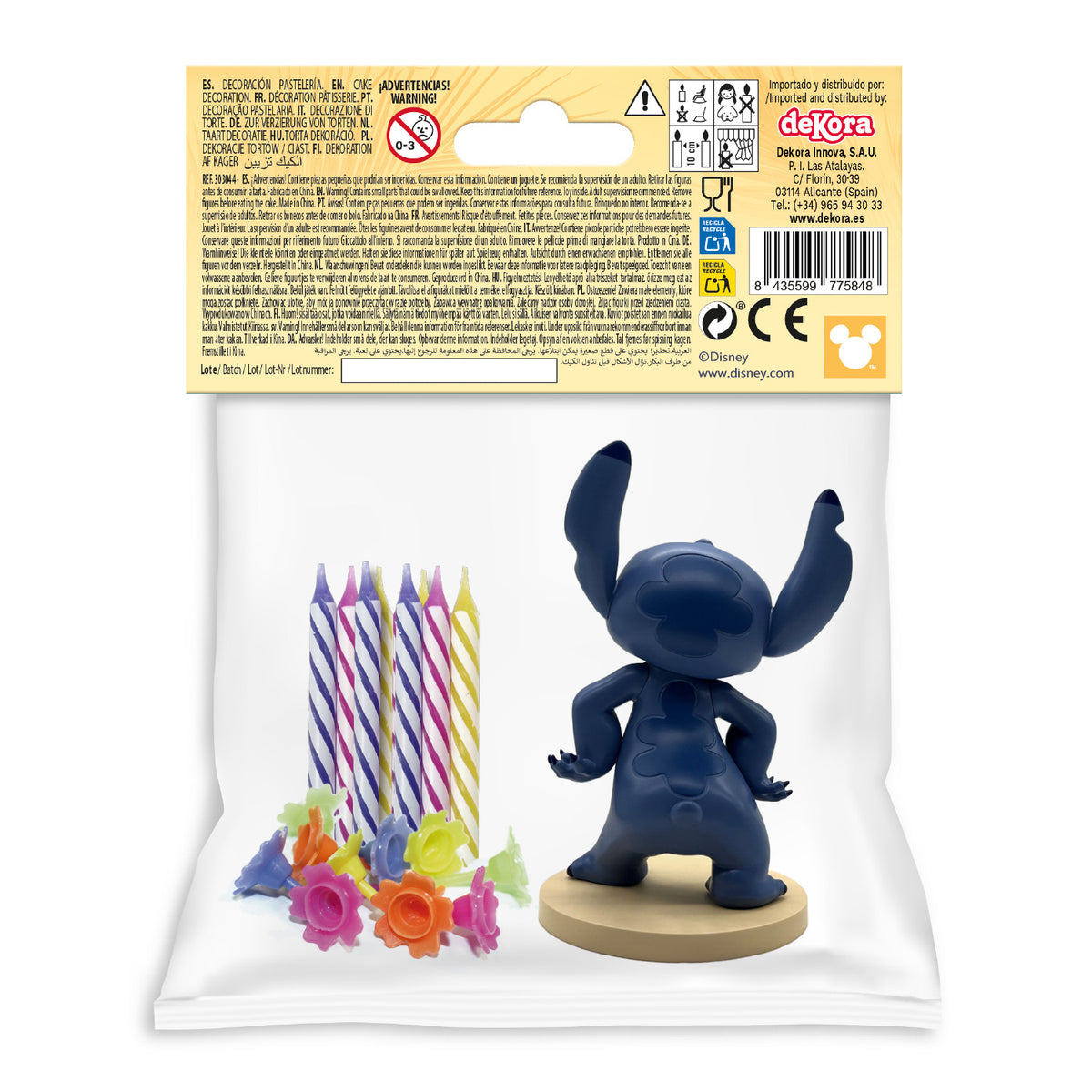 KIT PVC STITCH CON VELAS