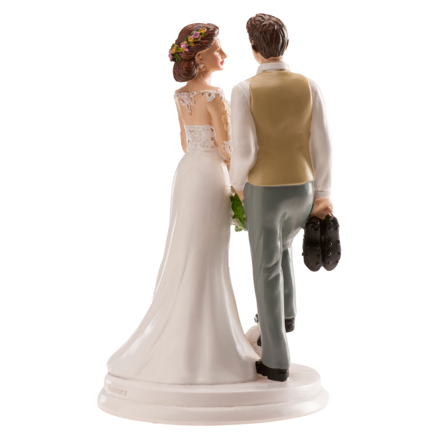 PAREJA BODA FUTBOL 18CM