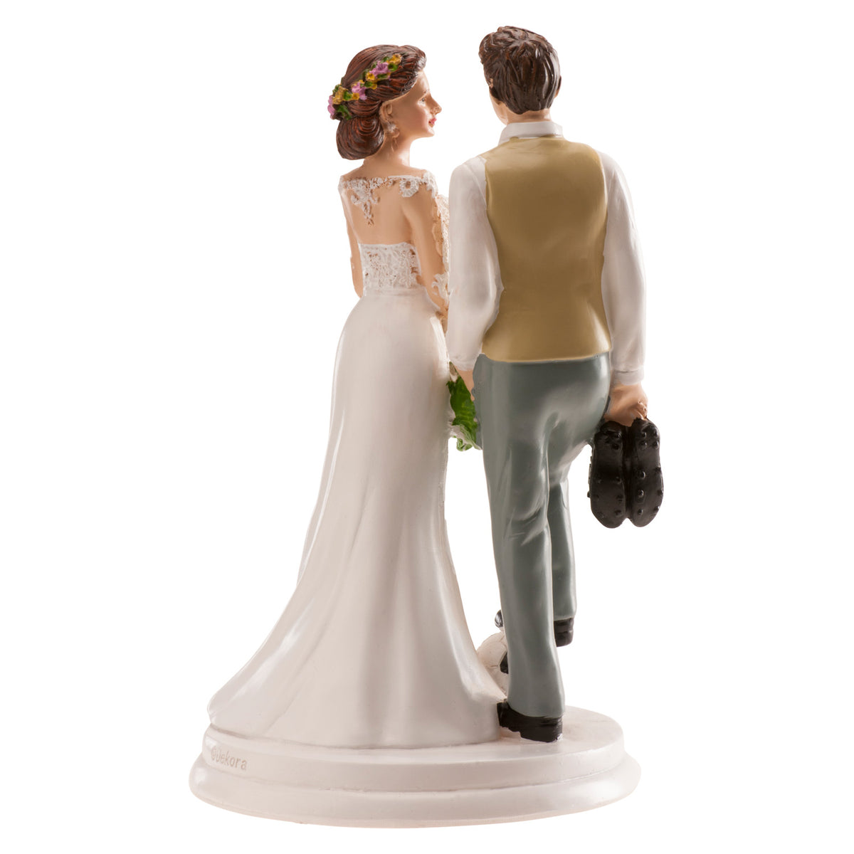 PAREJA BODA FUTBOL 18CM
