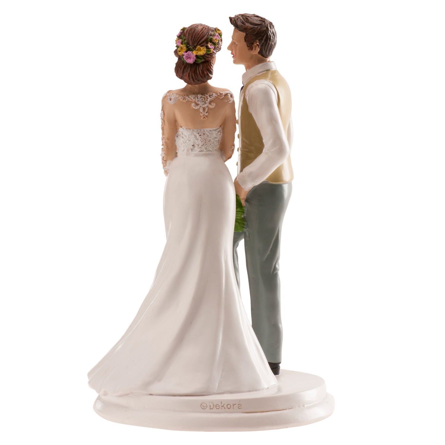 PAREJA BODA FUTBOL 18CM