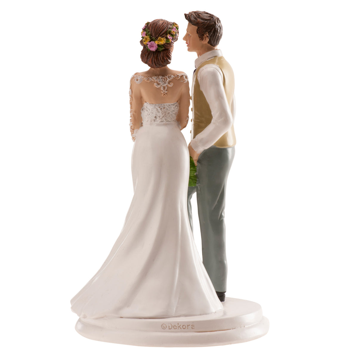 PAREJA BODA FUTBOL 18CM