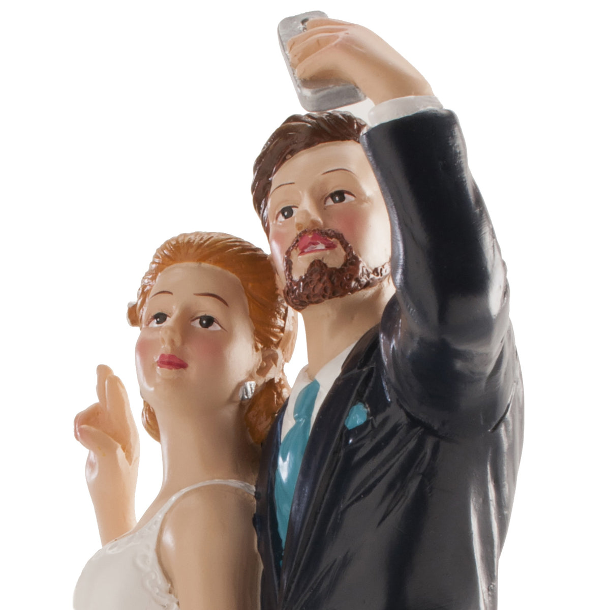 PAREJA DE BODA SELFIE 20CM