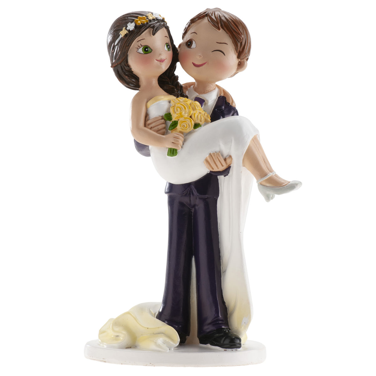 PAREJA BODA GUIÑO 16CM