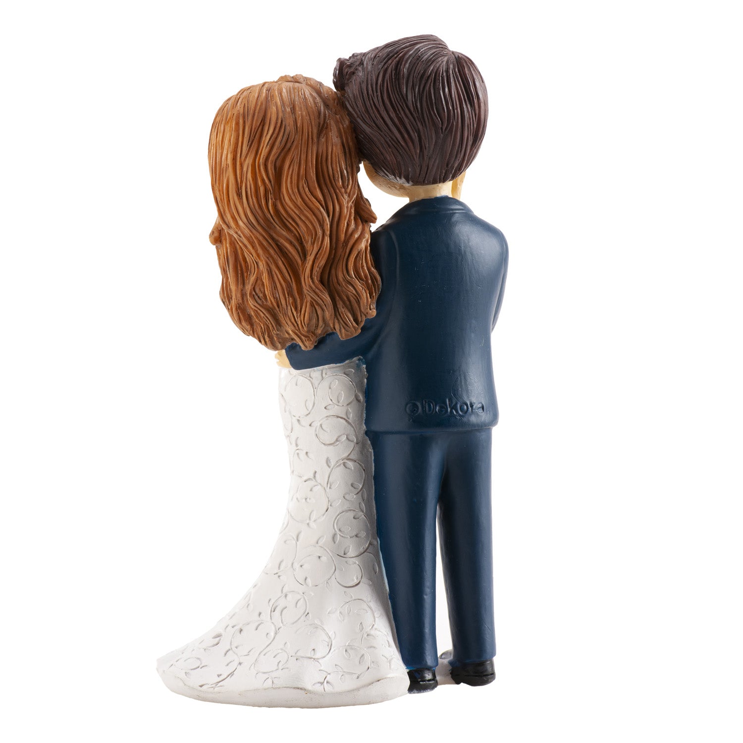WEDDING COUPLE TOUCH HAND WITH FACE
