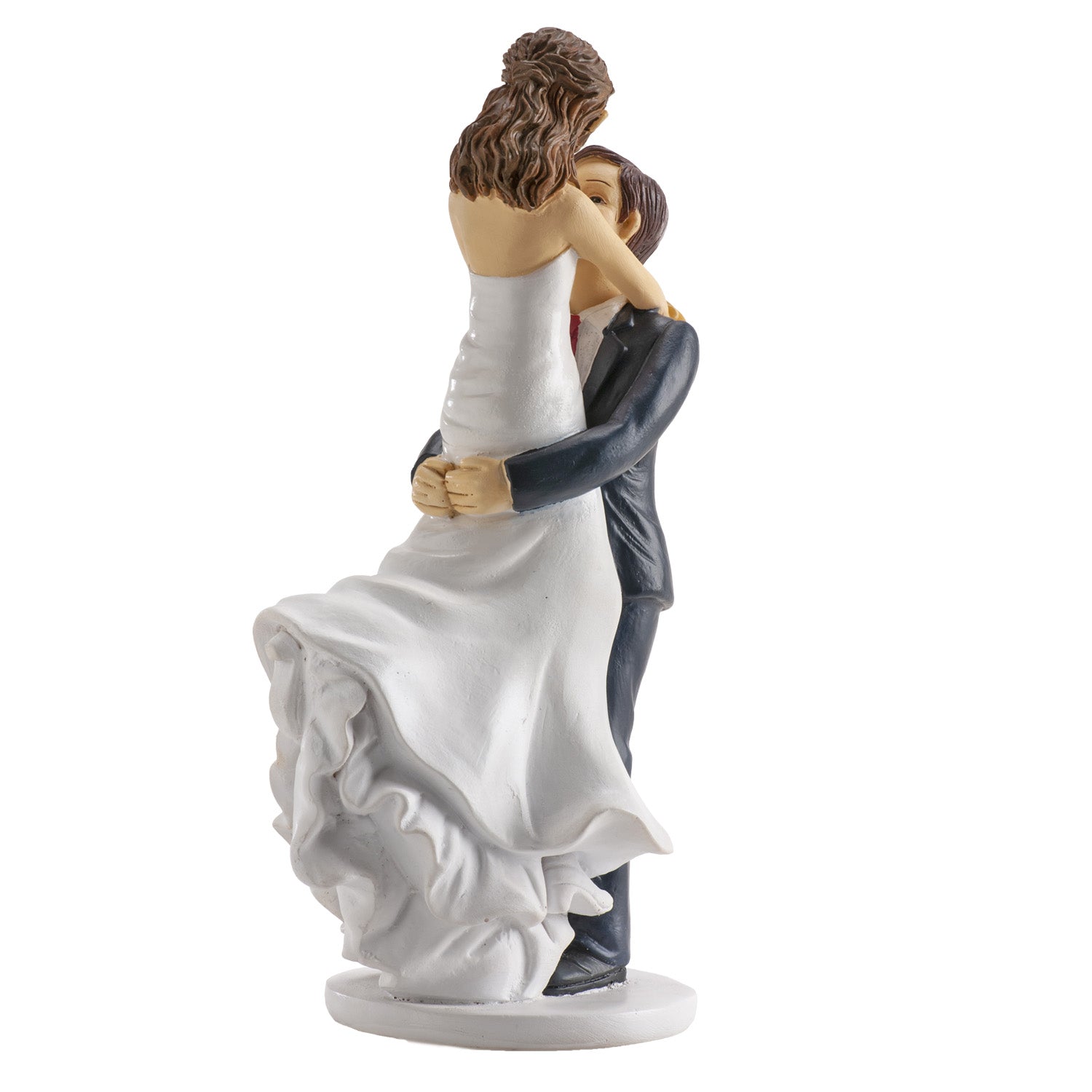 WEDDING COUPLE BRIDE IN ARMS 18CM