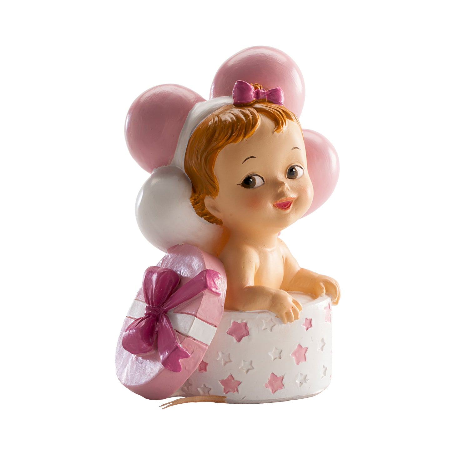 BAUTIZO NIÑA REGALO Y GLOBOS