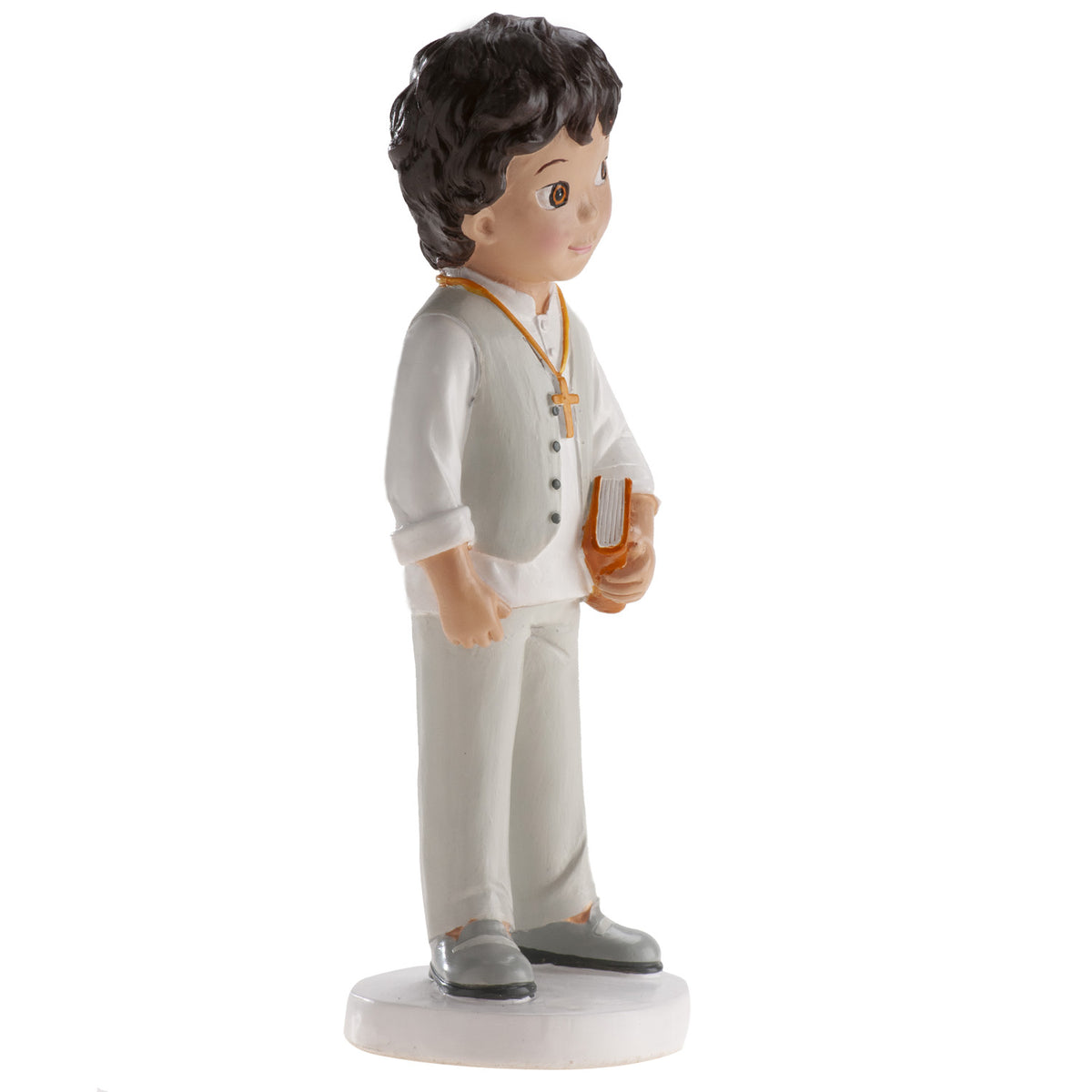 COMMUNION BOY CAKE TOPPER BRUNO 16,6CM