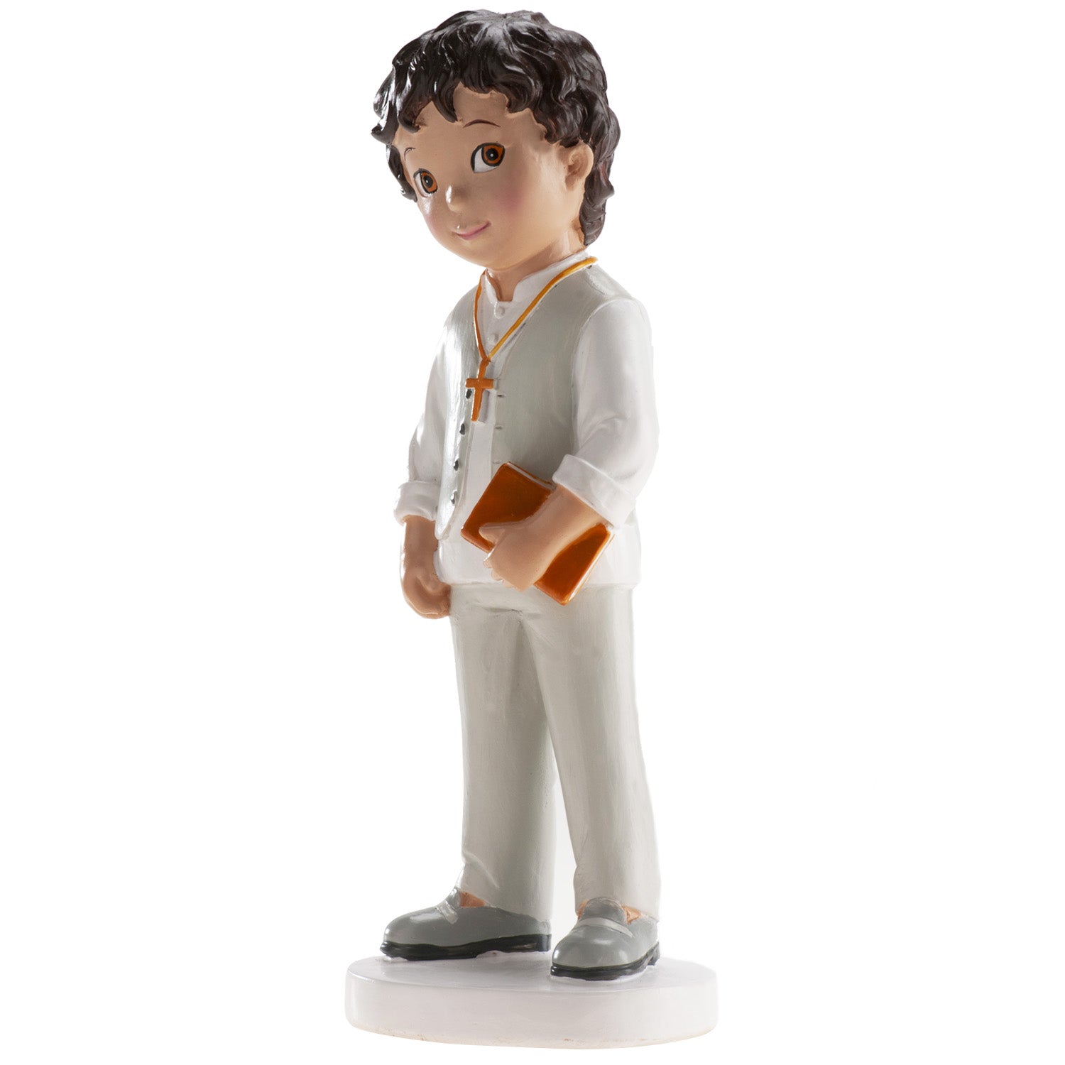 COMMUNION BOY CAKE TOPPER BRUNO 16,6CM