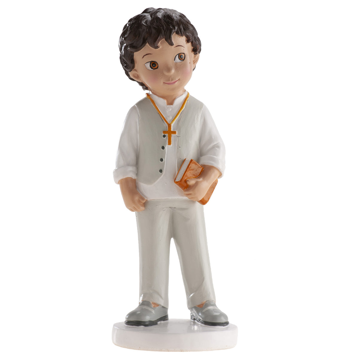 COMMUNION BOY CAKE TOPPER BRUNO 16,6CM
