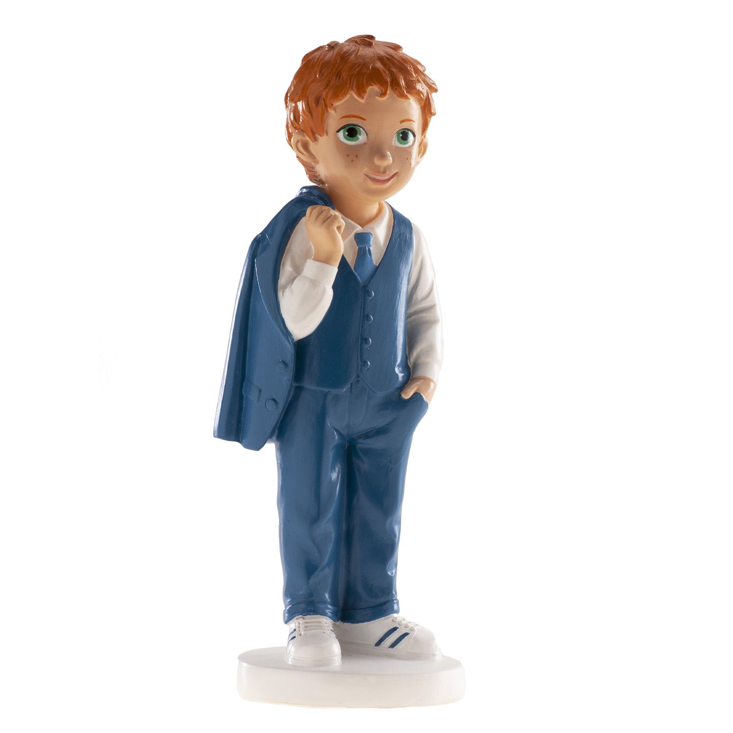 COMMUNION BOY CAKE TOPPER INFORMAL 16,4CM