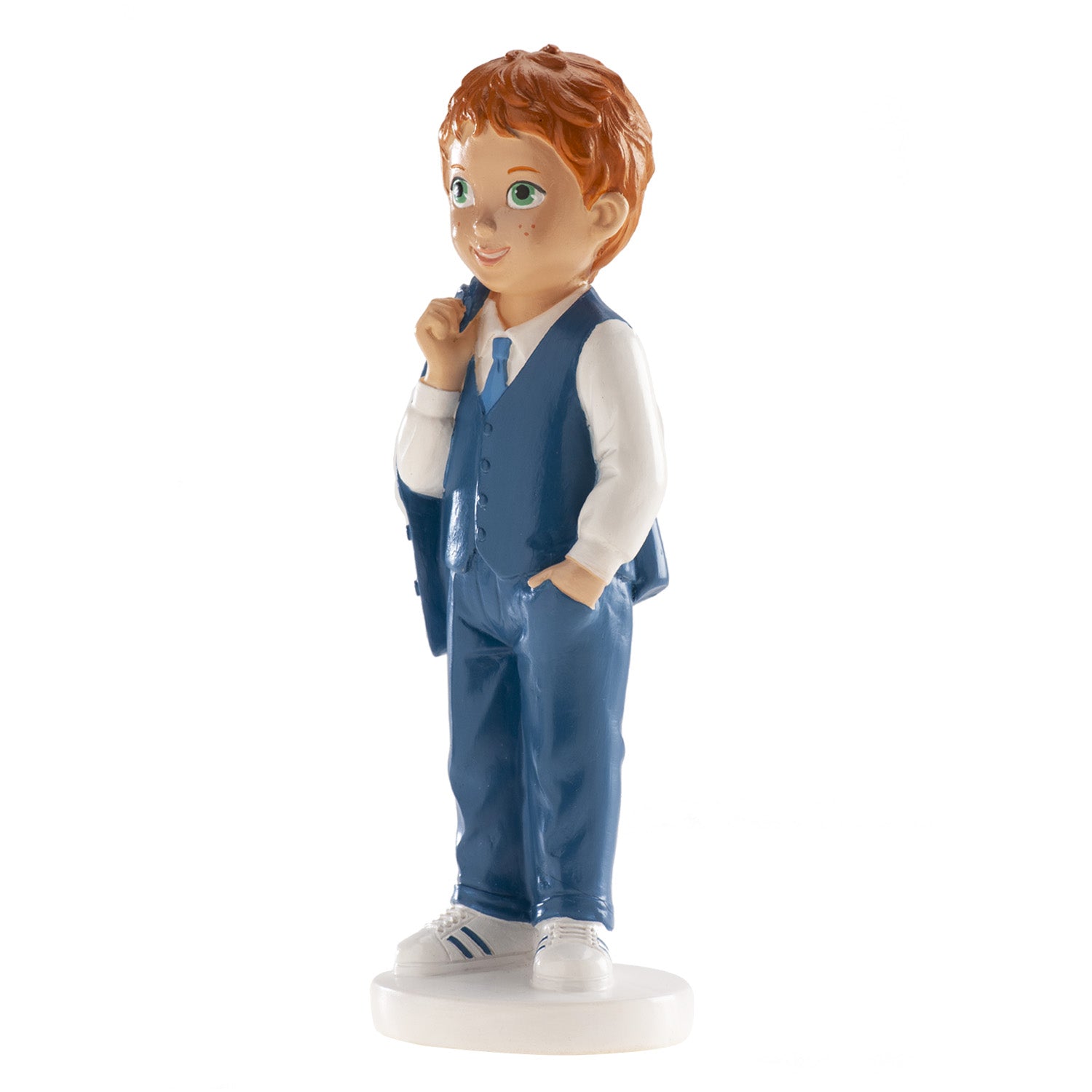 COMMUNION BOY CAKE TOPPER INFORMAL 16,4CM