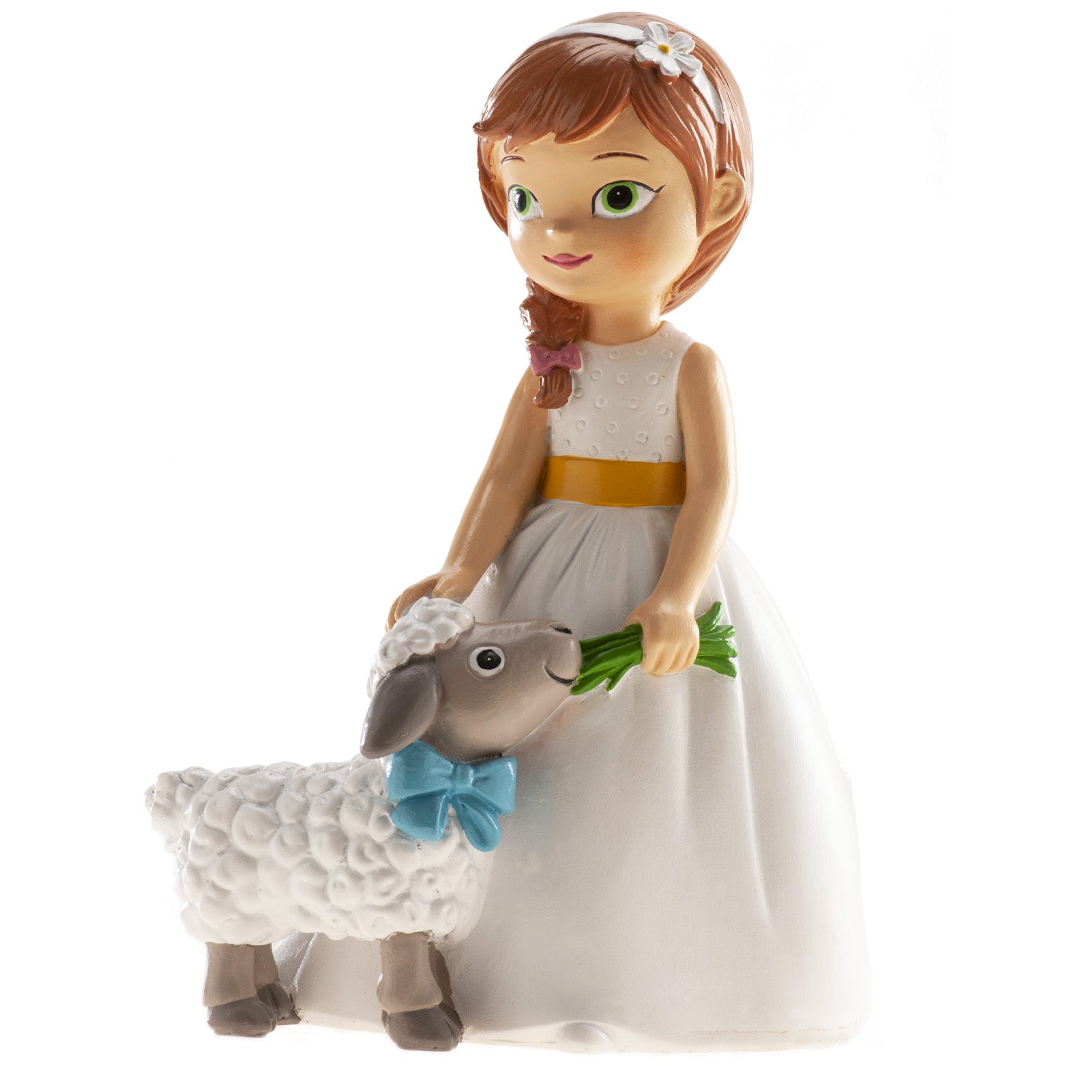NIÑA COMUNIÓN CON OVEJA 16CM