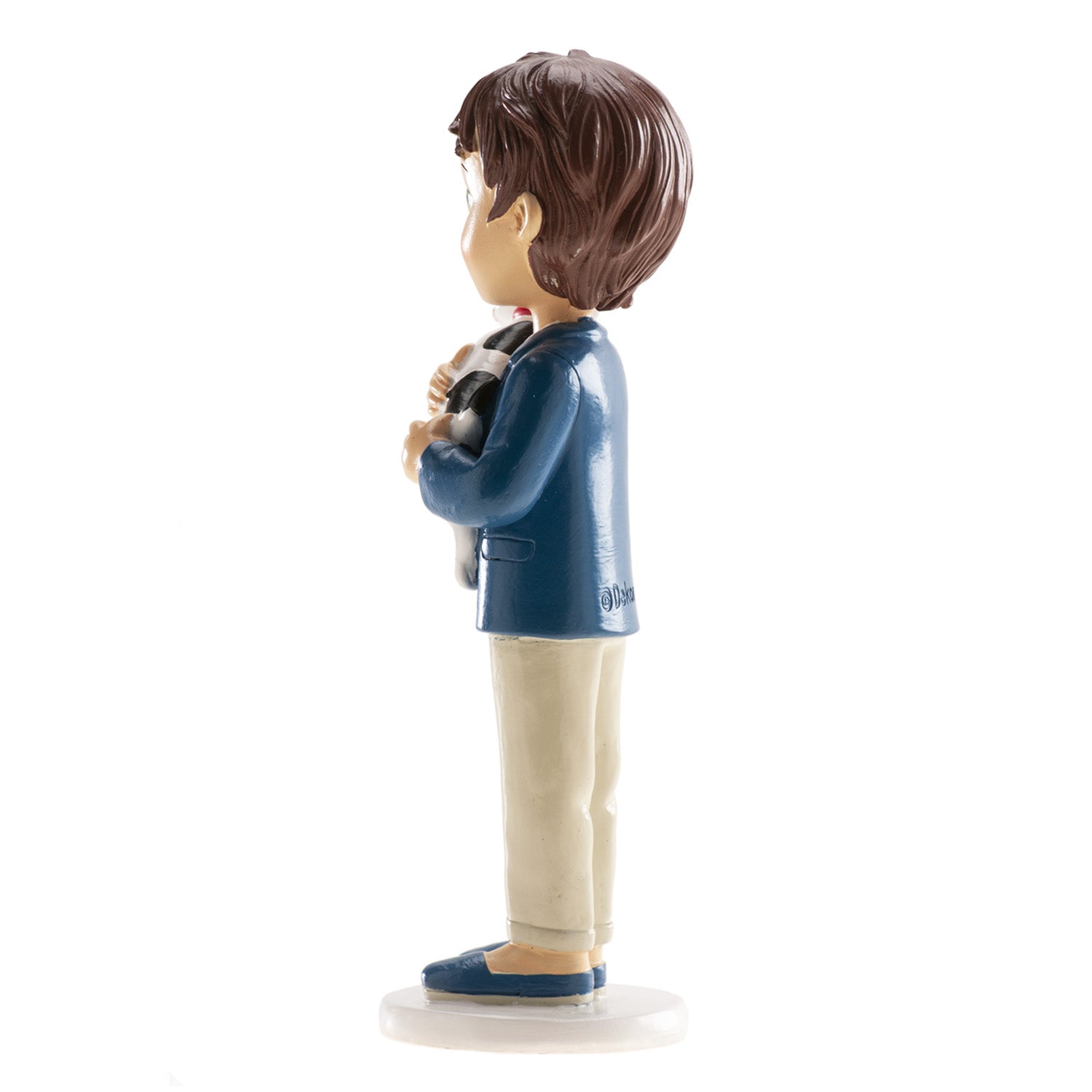 BOY COMMUNION WITH DOG 16,5CM