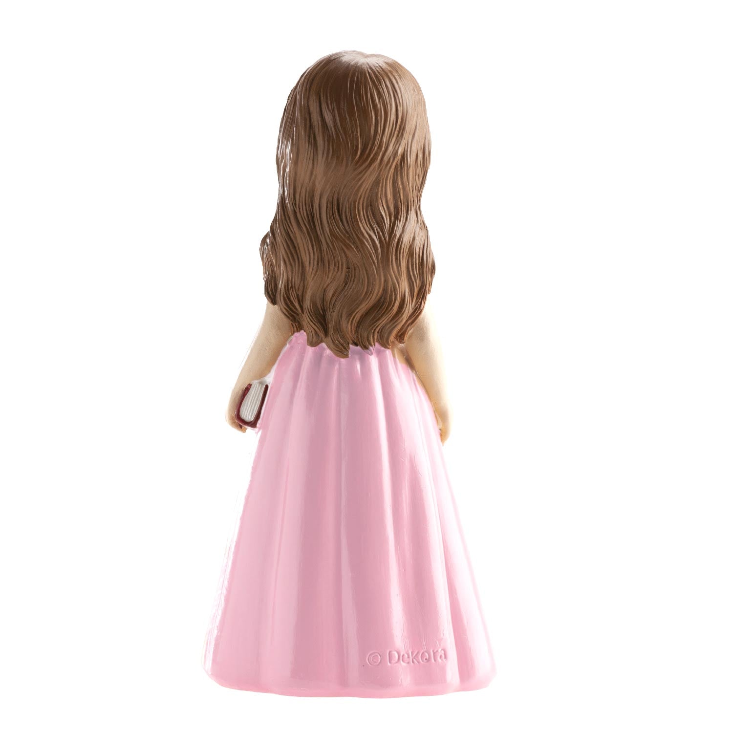 NIÑA COMUNION FALDA ROSA 16CM