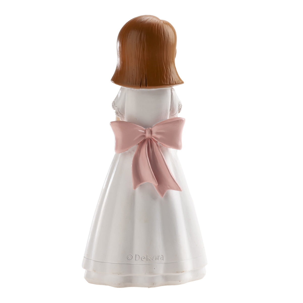 NIÑA COMUNION ROSARIO LAZO ROSA 16CM