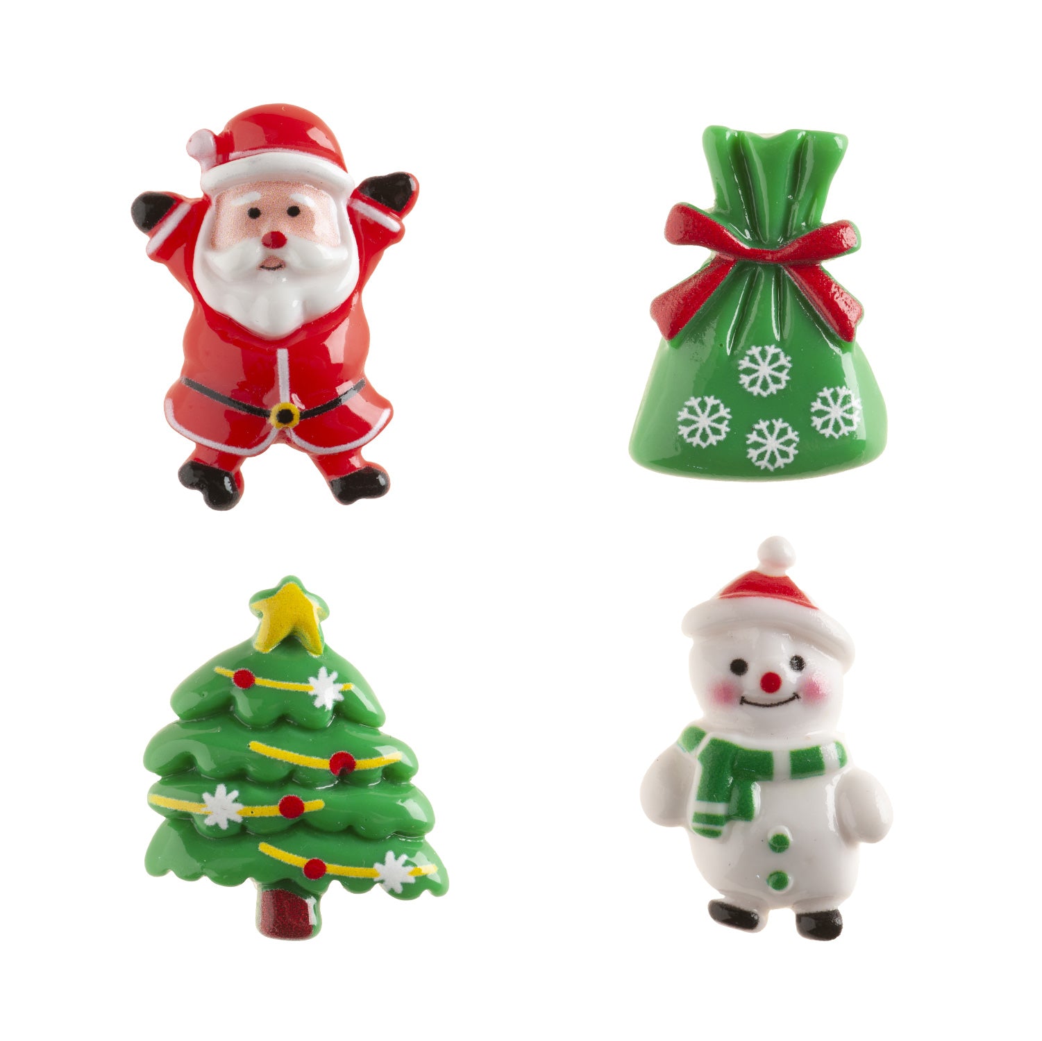 FIGURAS ROSCÓN 2D SURT.NAVIDAD PVC 3-3.5CM