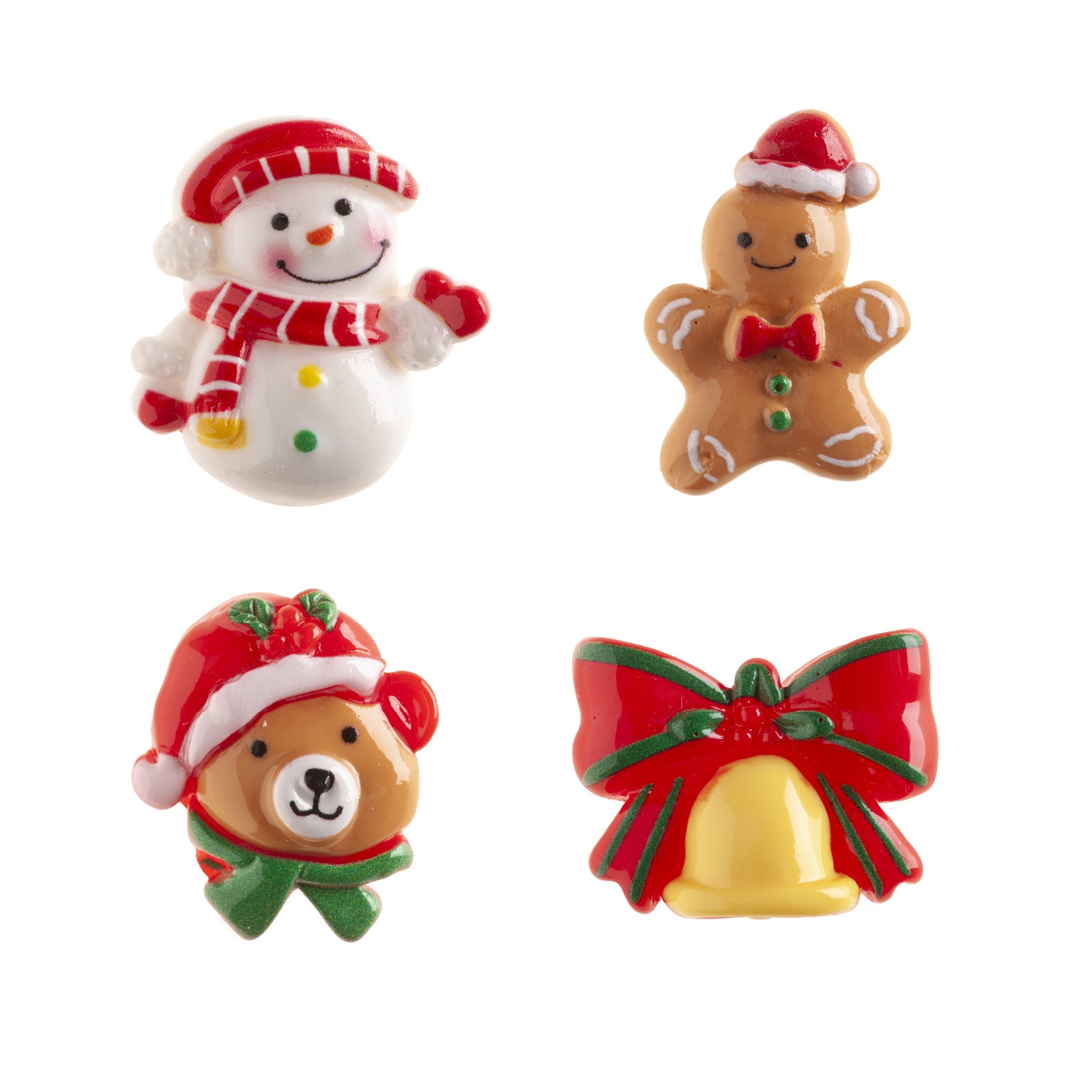 FIGURAS ROSCÓN 2D FUNNY XMAS PVC 3-3.5CM