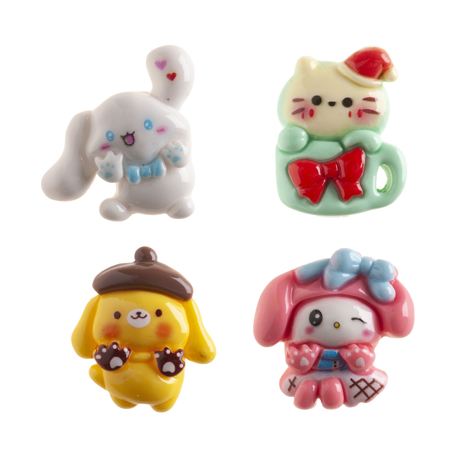 FIGURAS ROSCÓN 2D SURT. PELUCHES 2D PVC 3-3.5CM
