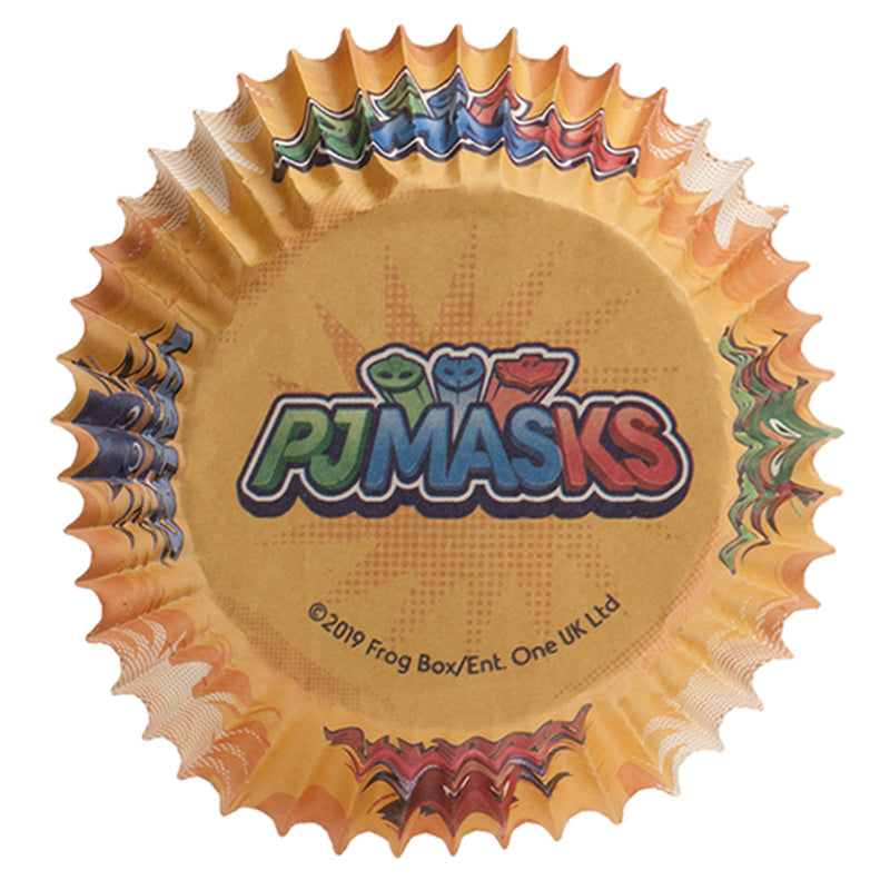 BLISTER 25 CAPSULAS CUPCAKE PJ MASK Ø 5CM H 3CM