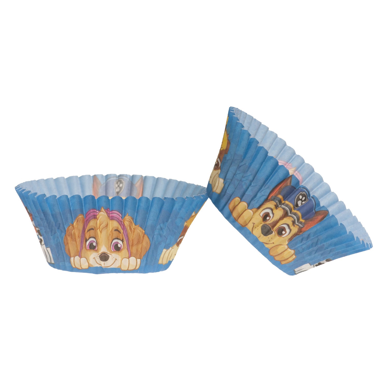 BLISTER 25 CAPSULAS CUPCAKE PAW PATROL MIX Ø 5CM H 3CM