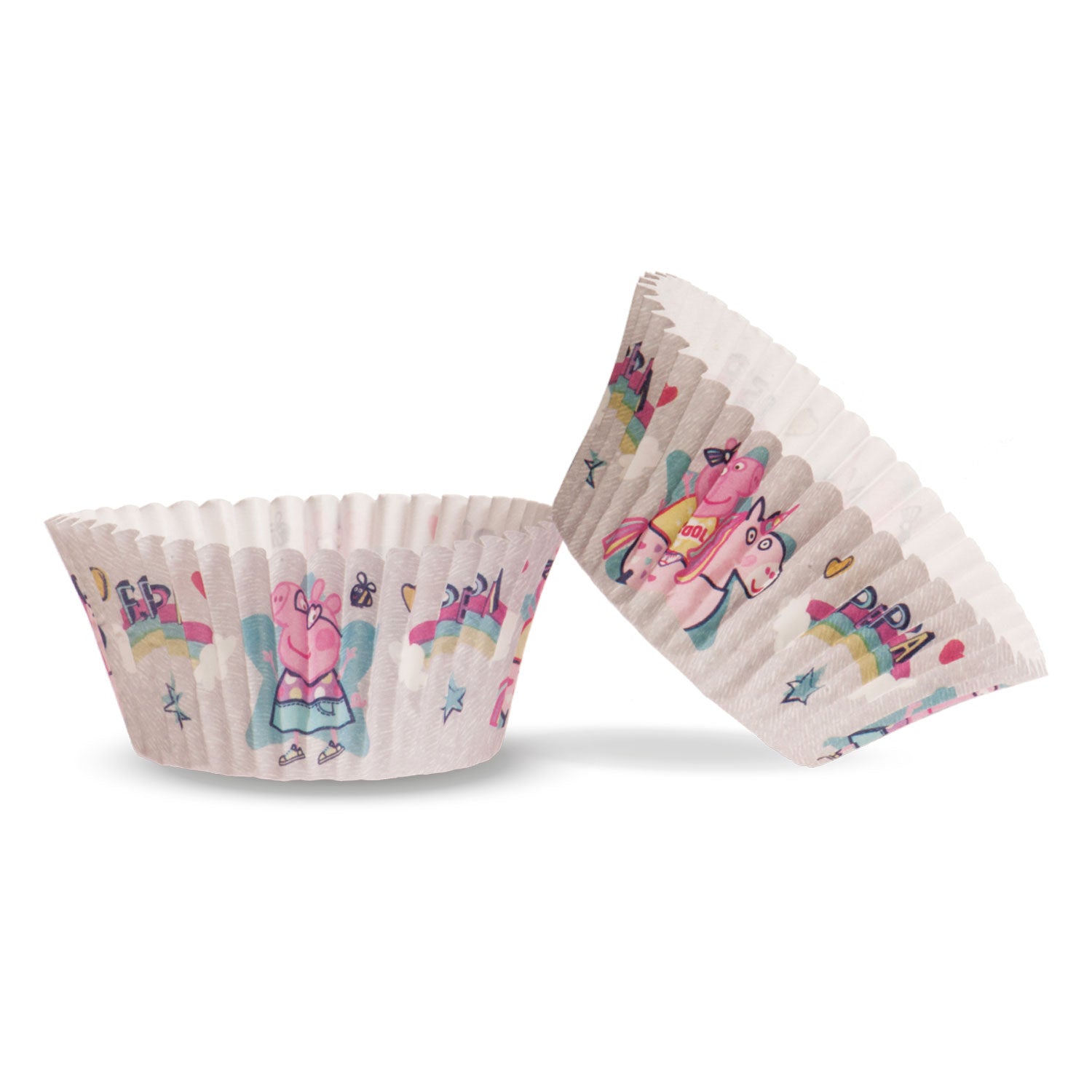 BLISTER 25 CAPSULAS CUPCAKE PEPPA PIG Ø 5CM H 3CM