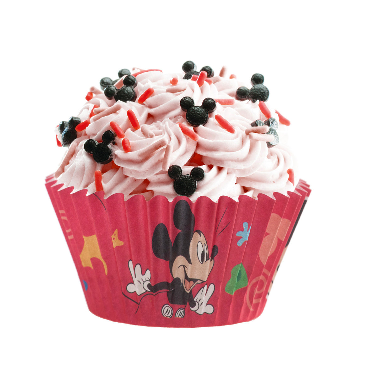 BLISTER 25 CAPSULAS CUPCAKE MICKEY Ø 5CM H 3CM