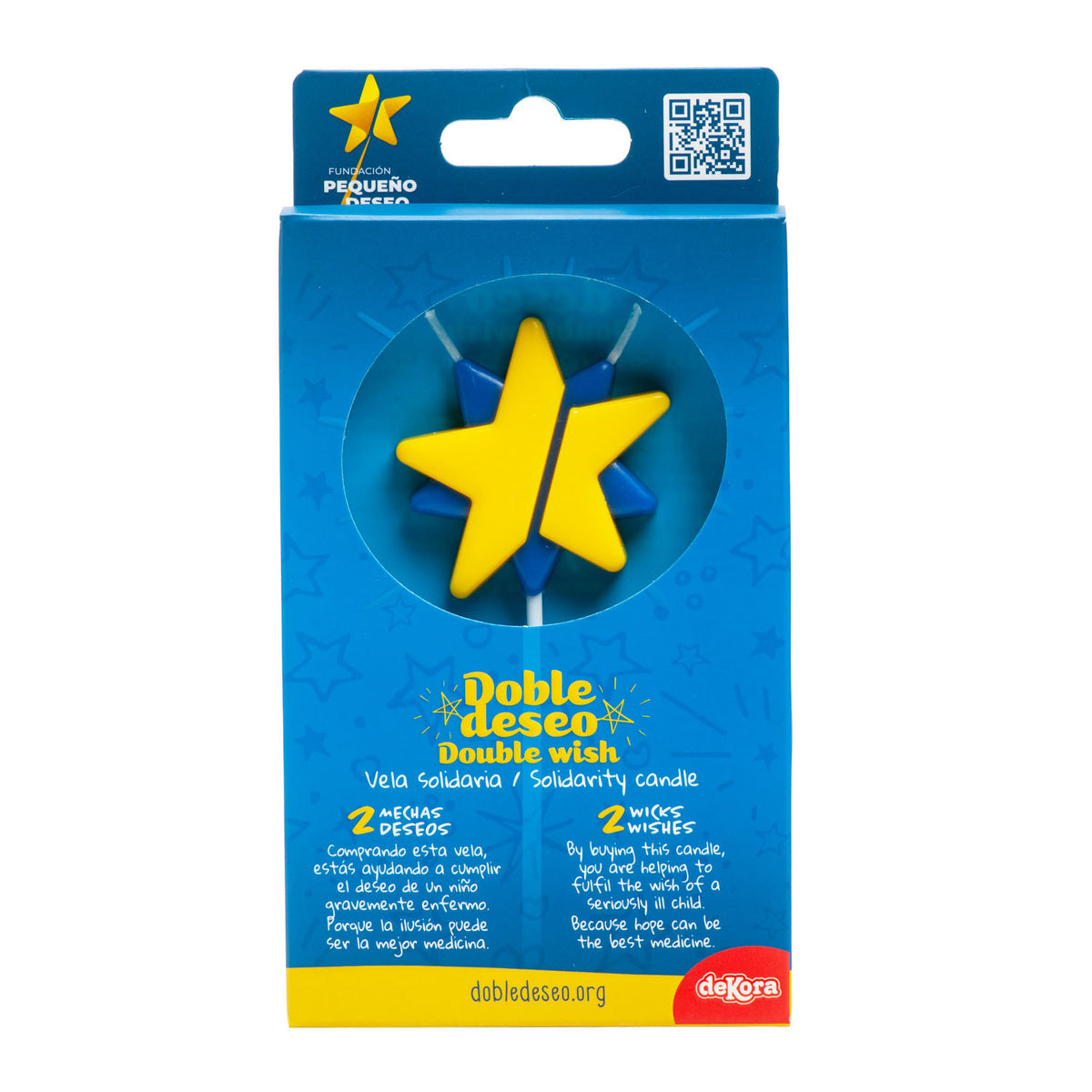 VELA SOLIDARIA PREMIUM DOBLE DESEO